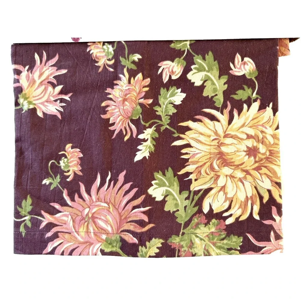 April Cornell Valance Curtain Kitchen Antoinette Thanksgiving 100% Cotton 18x50